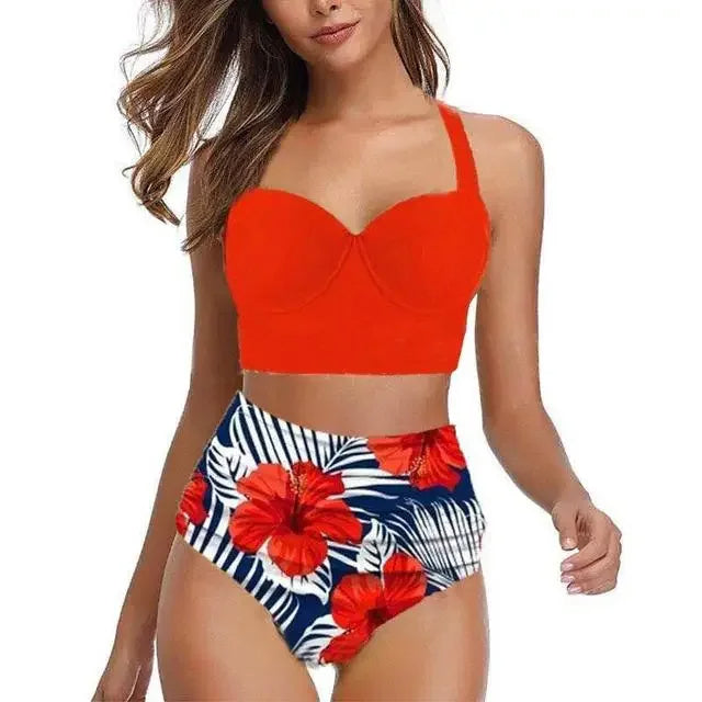 Plus Size Bikini Stijlvol & Vrolijk Badpak voor Dames