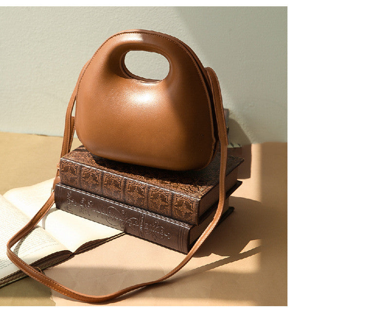 Dames Handtas Elegante Design Rond Handvat - Mode Vibes