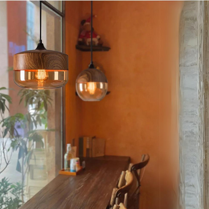 Houten Plafondlamp Noordse Stijl Modern Scandinavisch Design