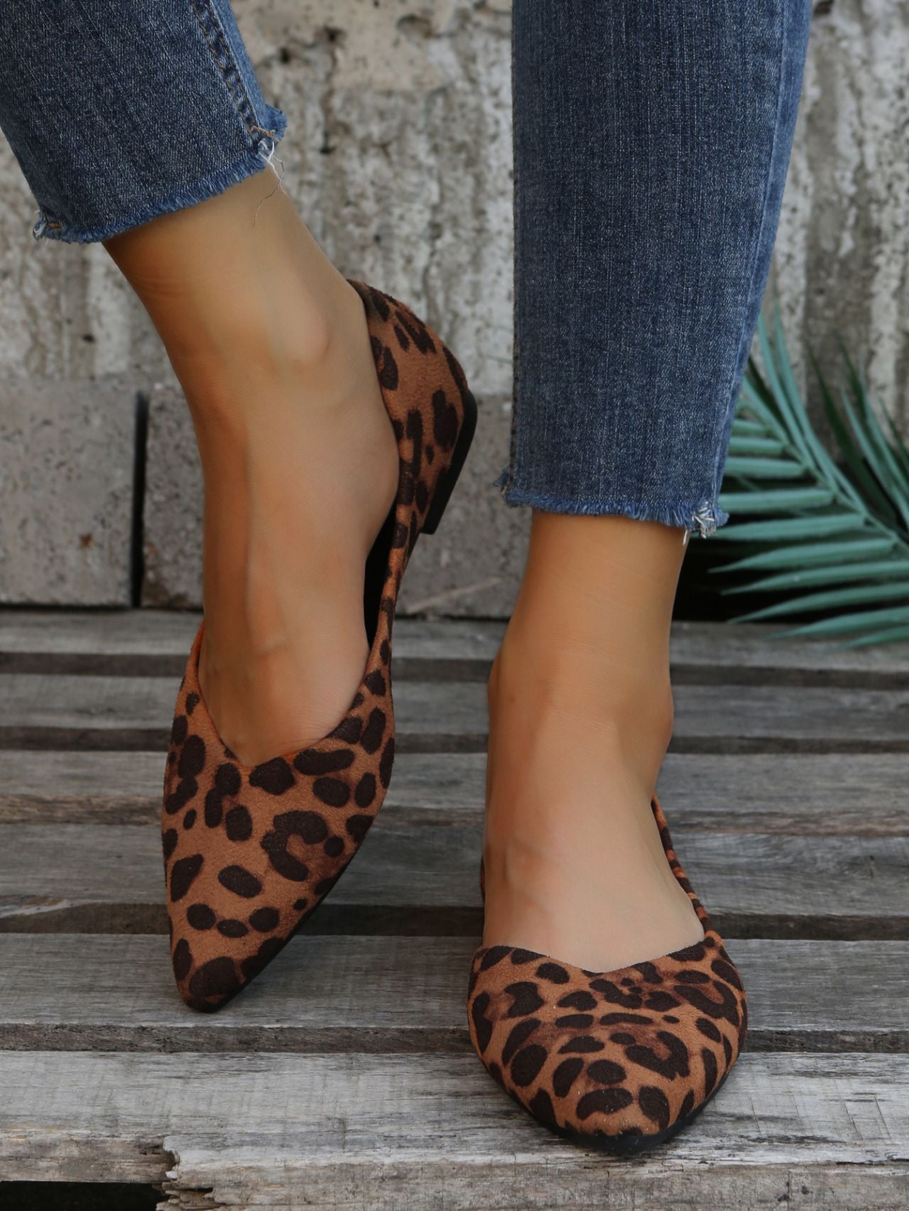 Dames Panterprint Ballerina's Flats Elegante Schoenen