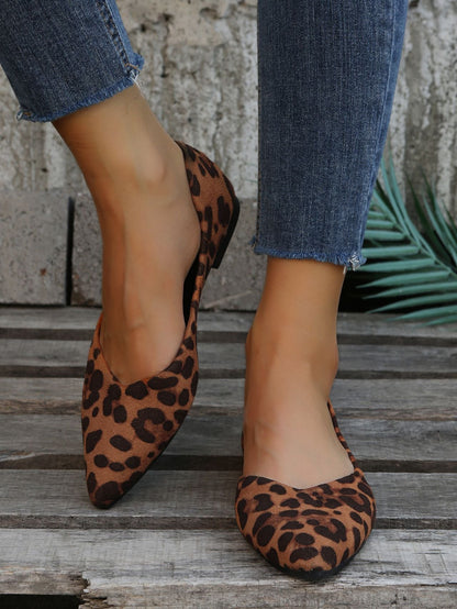 Dames Panterprint Ballerina's Flats Elegante Schoenen