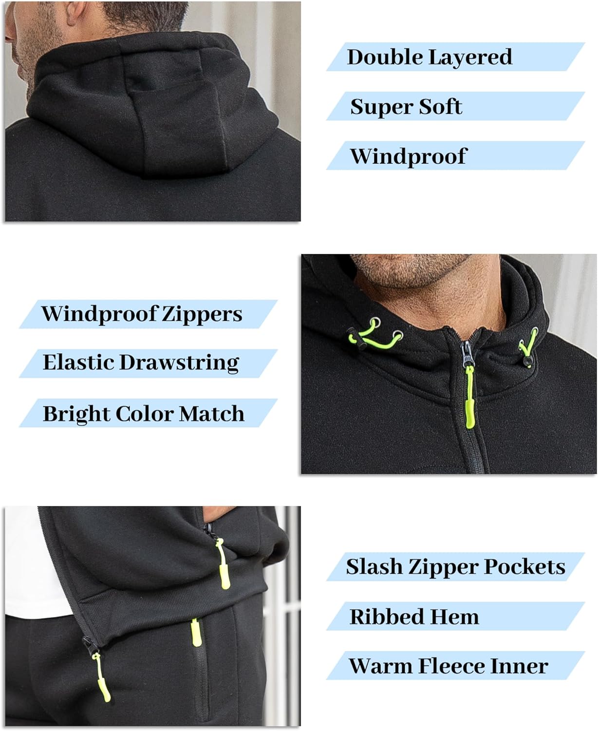 Heren Trainingspak Comfortabel Sport Broek en Jacket