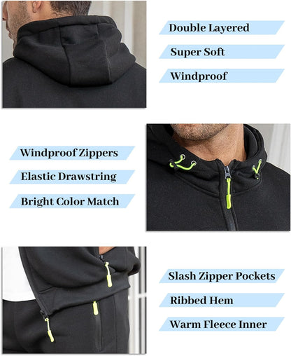 Heren Trainingspak Comfortabel Sport Broek en Jacket