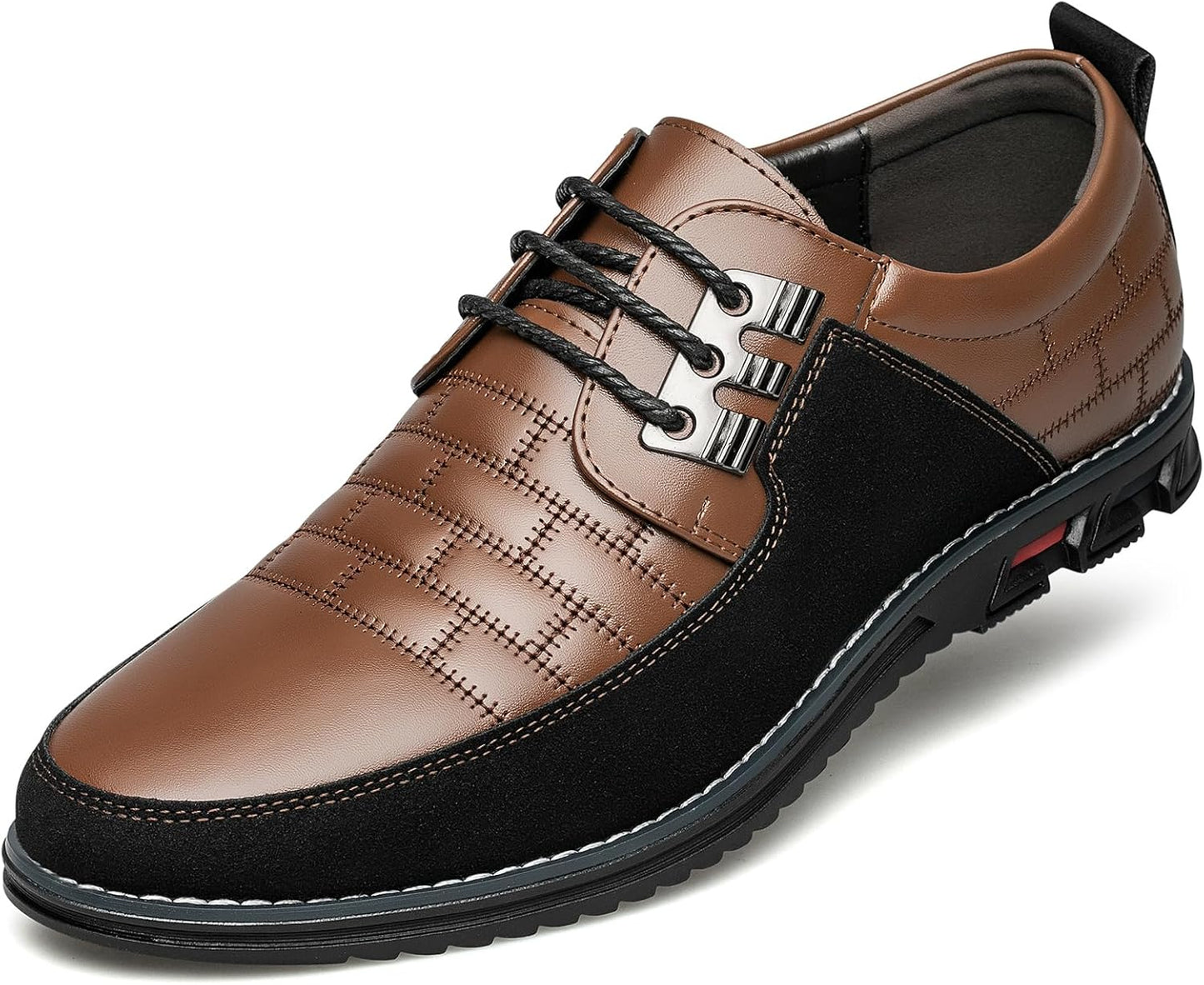 Leren Herenschoenen Stijlvol zwart Comfortabel