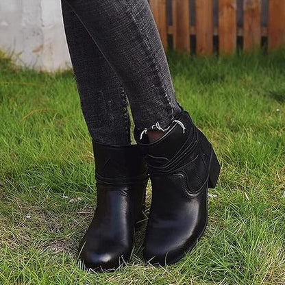 Dames Laarzen Vintage Stijl met Veter