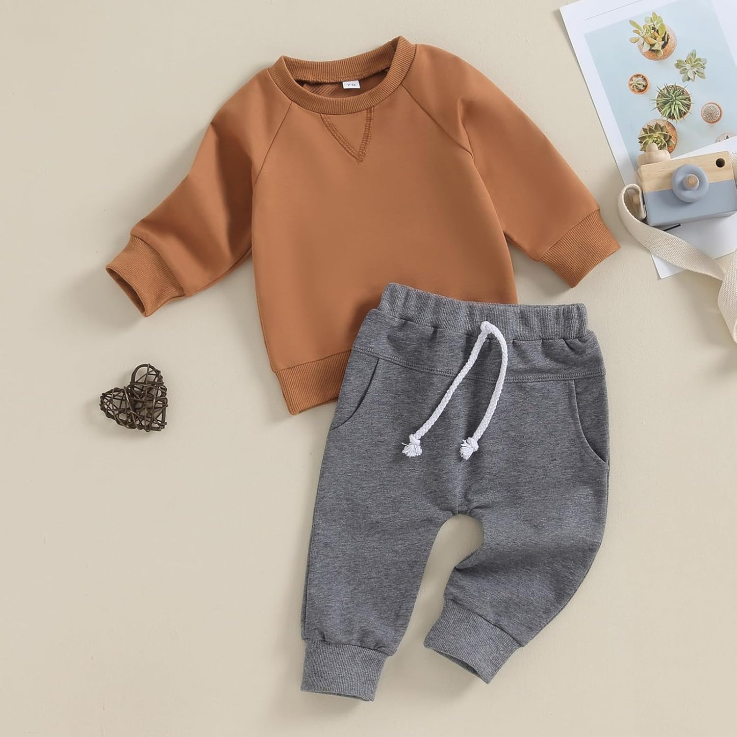 Winter Baby Outfit - Sweatshirt en Broek Set