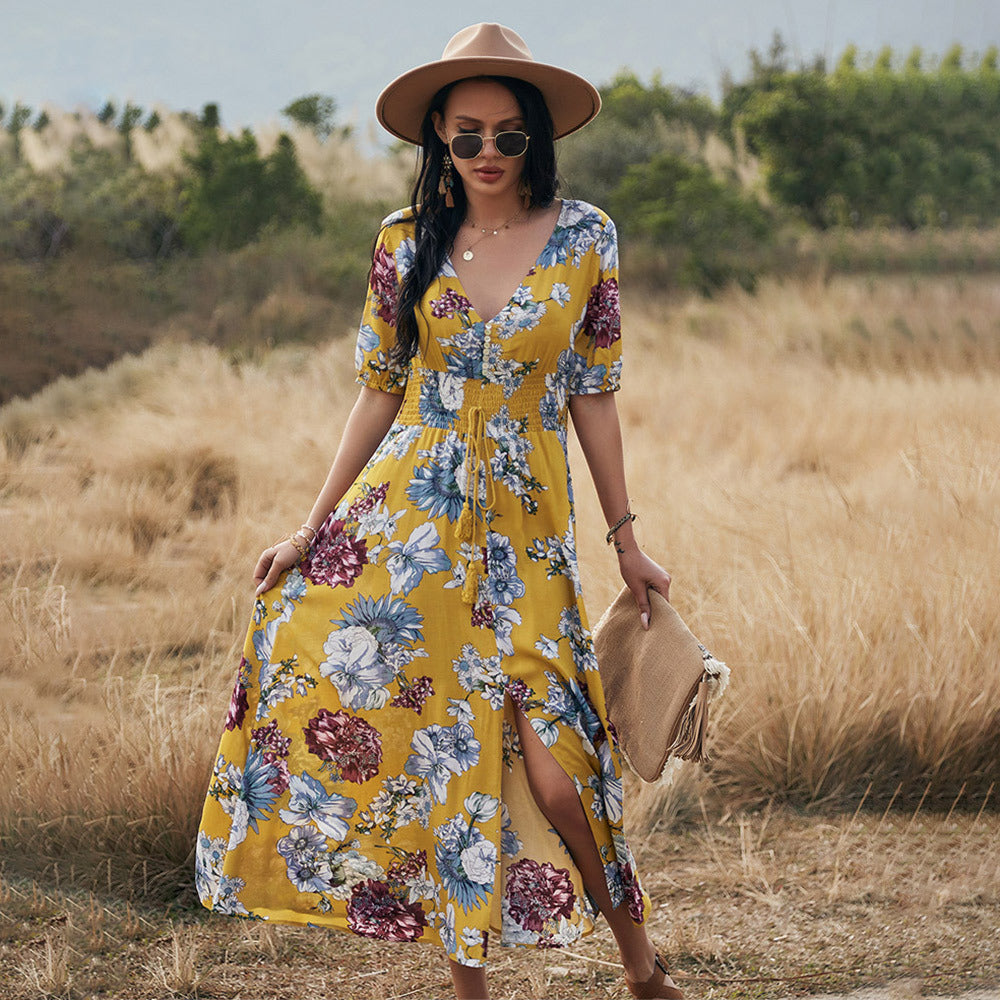 Zomerjurk Luchtige Maxi Jurk Ismay