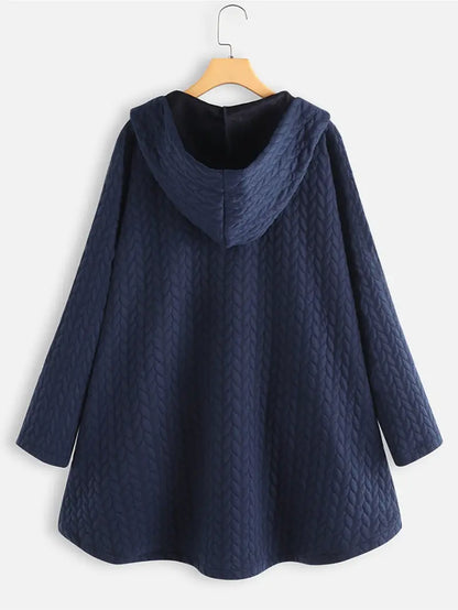 Warme Winterjas voor Vrouwen Donkere Kleuren