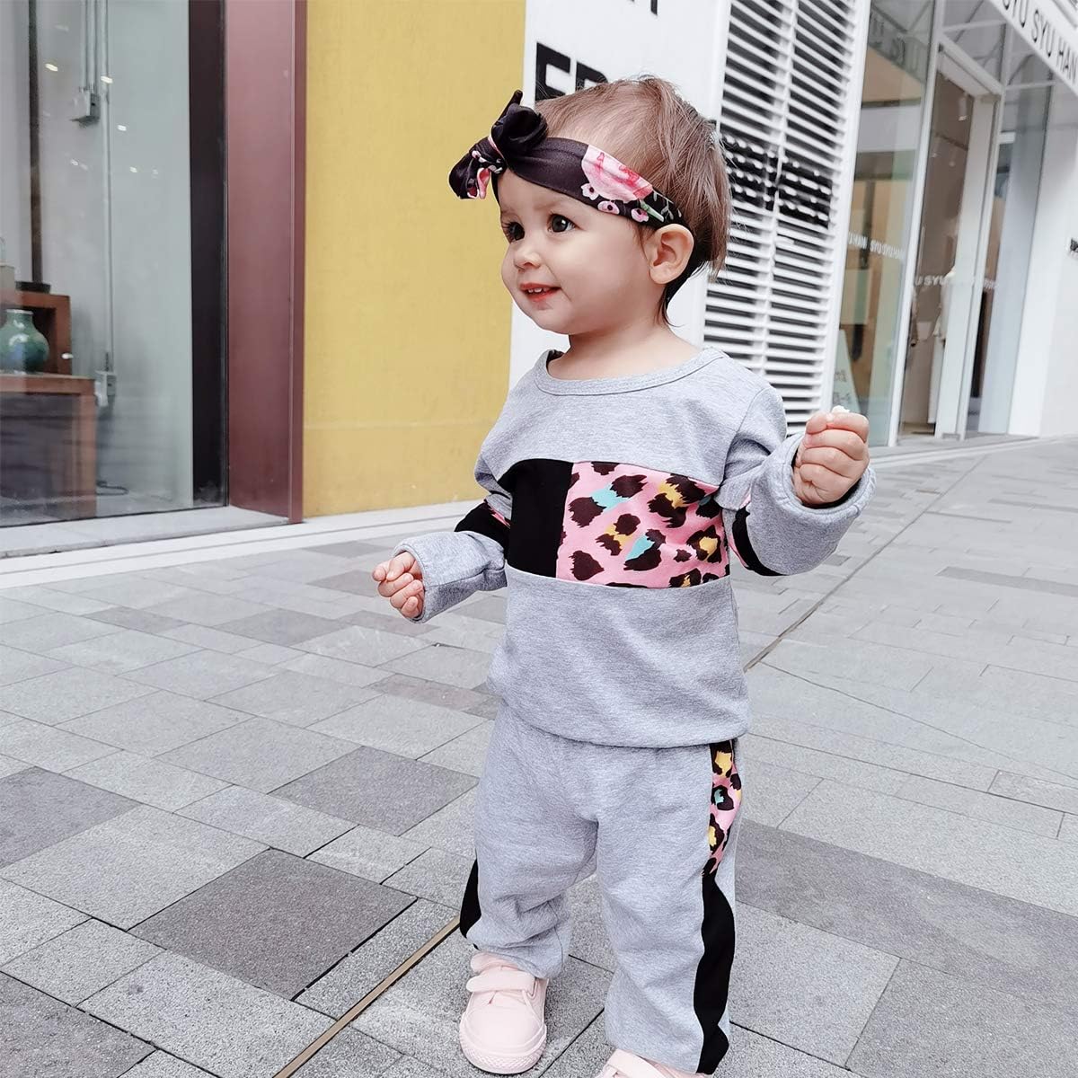 Baby Meisjes Trui Set Warm en Zacht