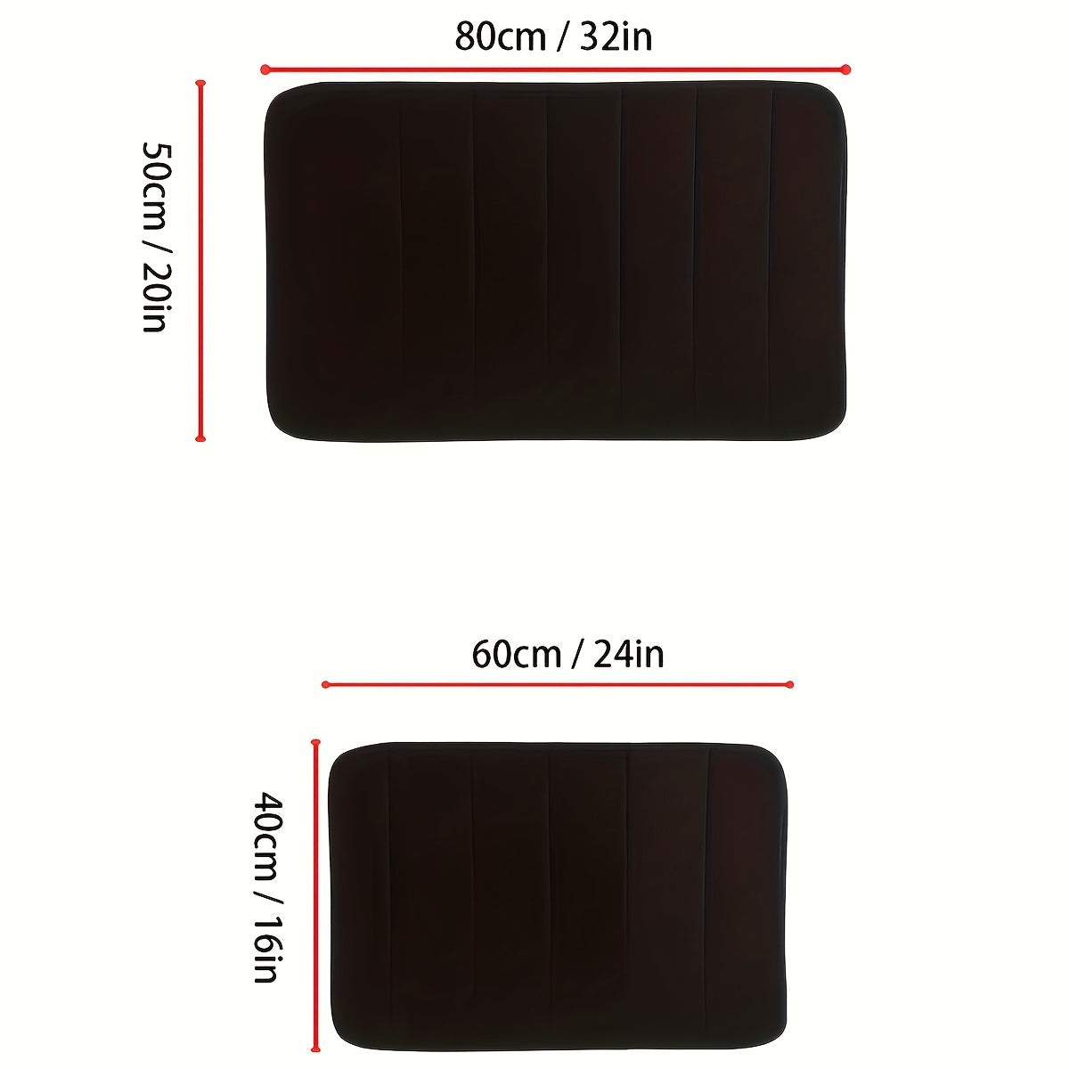 Antislip Badmat Luxe Zacht voor Douche en Bad