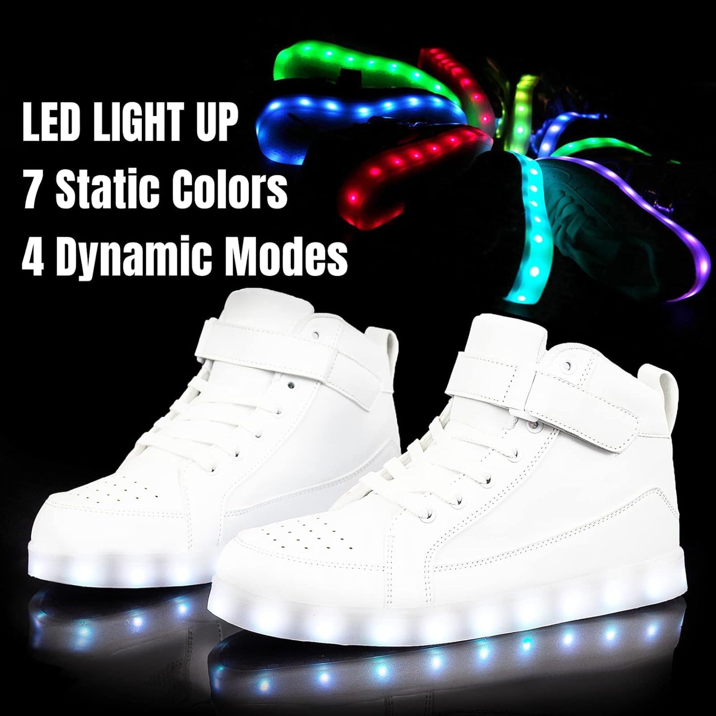 LED Sneakers met Verlichting Oplaadbaar voor Dames en Heren