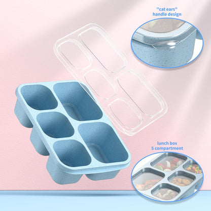 Bento Doos Maaltijdboxen 4-Stuks Set voor Eenvoudige Maaltijdbereiding