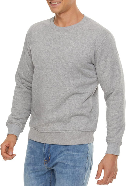 Heren Fleece Sweatshirt Zacht en Warm
