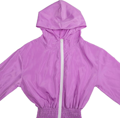 Dames Jumpsuit Windbreaker Retro Stijl