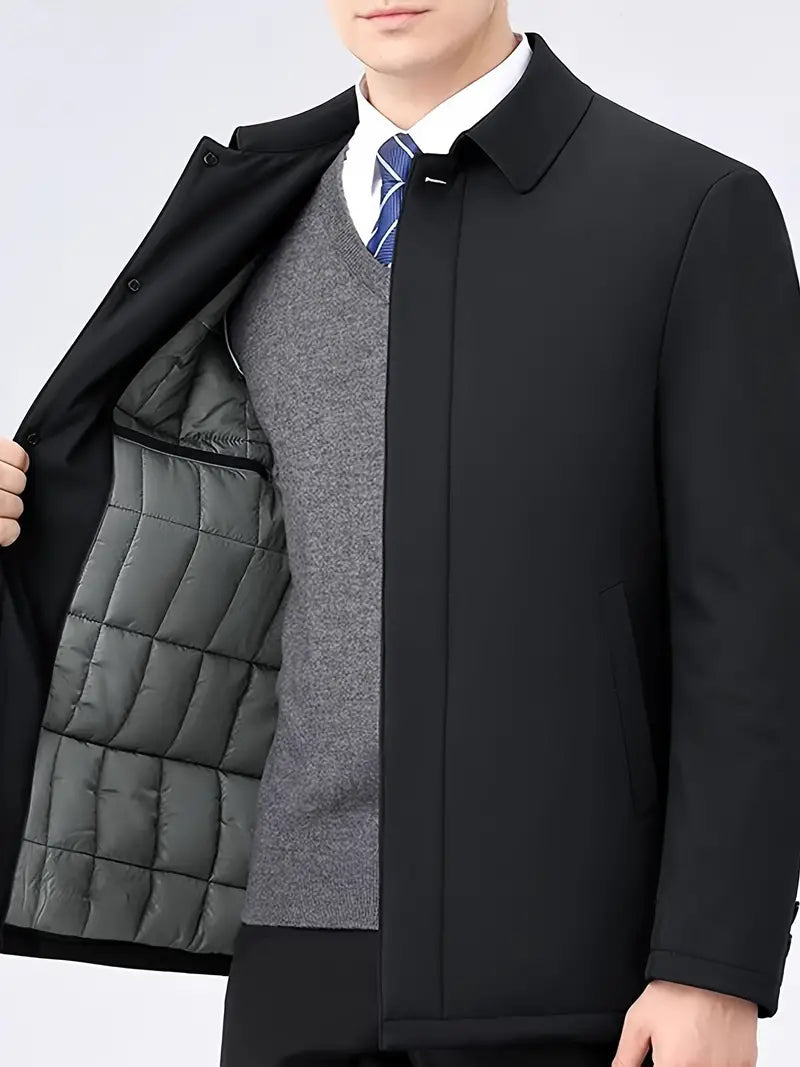 Herentrenchcoat Klassiek Waterdicht van Renovan