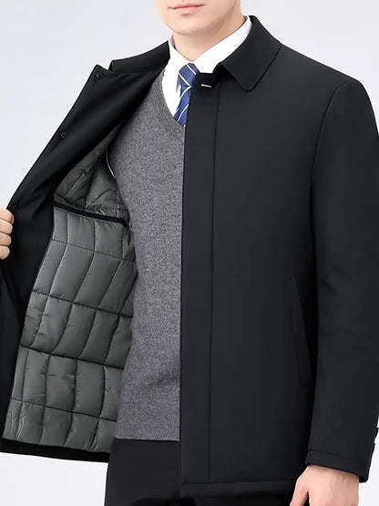 Herentrenchcoat Klassiek Waterdicht van Renovan