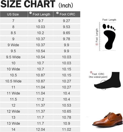 Herenschoenen Wingtip Klassiek Leer Zwart
