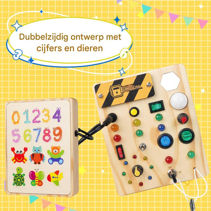 Montessori Speelbord voor Peuters Lerend en Interactief
