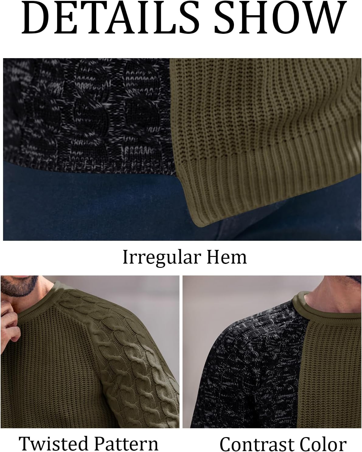 Mannen Sweater Damian Stoer Warm