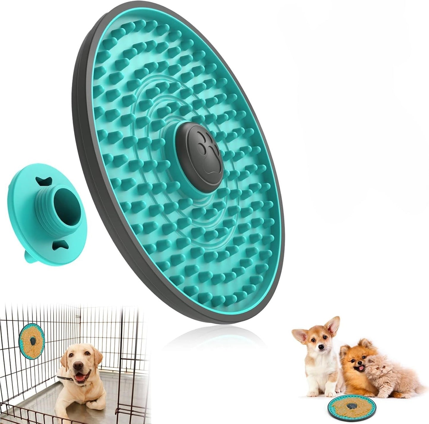 Honden Lick Mat Kalmerend Voerbak voor Stressverlichting - Mode Vibes