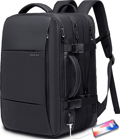 Reisrugzak Waterdicht 26-45L met Laptopvak en Handvat