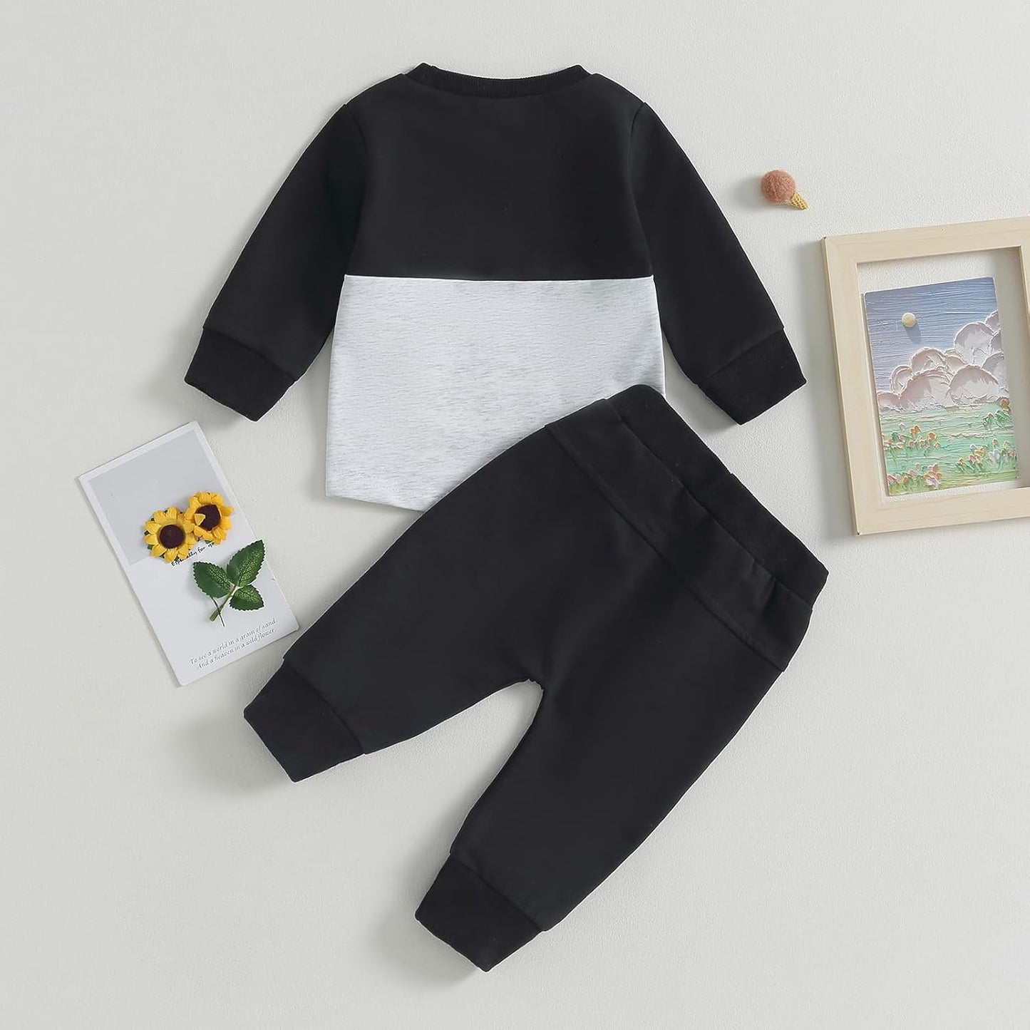 Winter Baby Outfit - Sweatshirt en Broek Set
