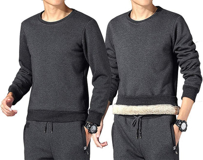 Heren Fleece Sweatshirt Zacht en Warm