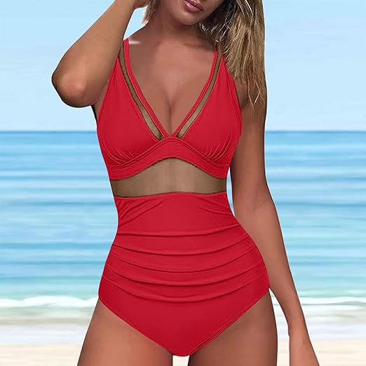 Dames Badpak Eendelig Strandkleding Zwemkleding
