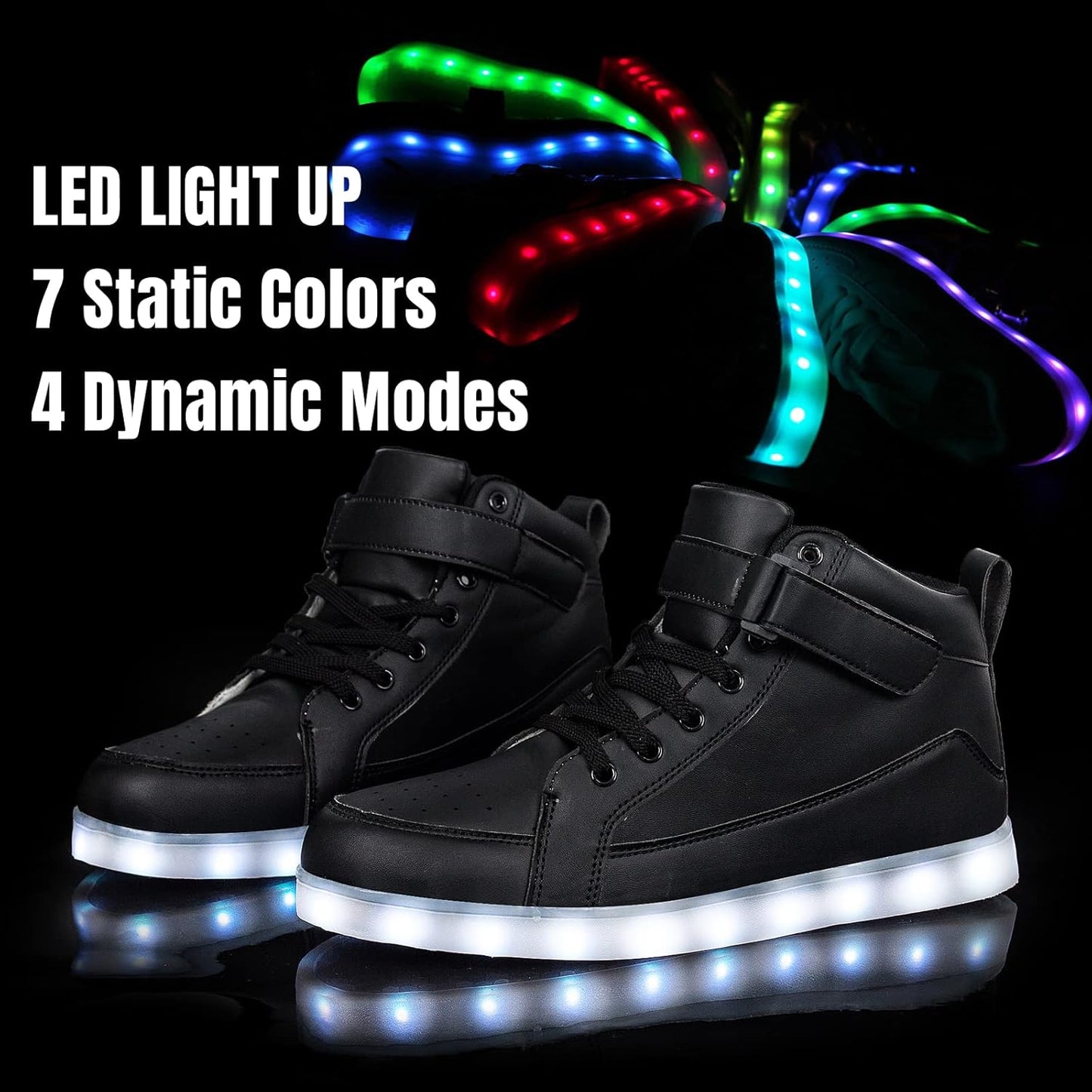 LED Sneakers met Verlichting Oplaadbaar voor Dames en Heren