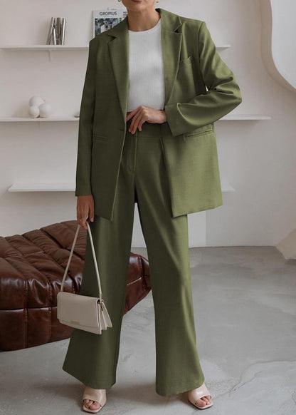 Dames Blazer Set met Broek Pantalon