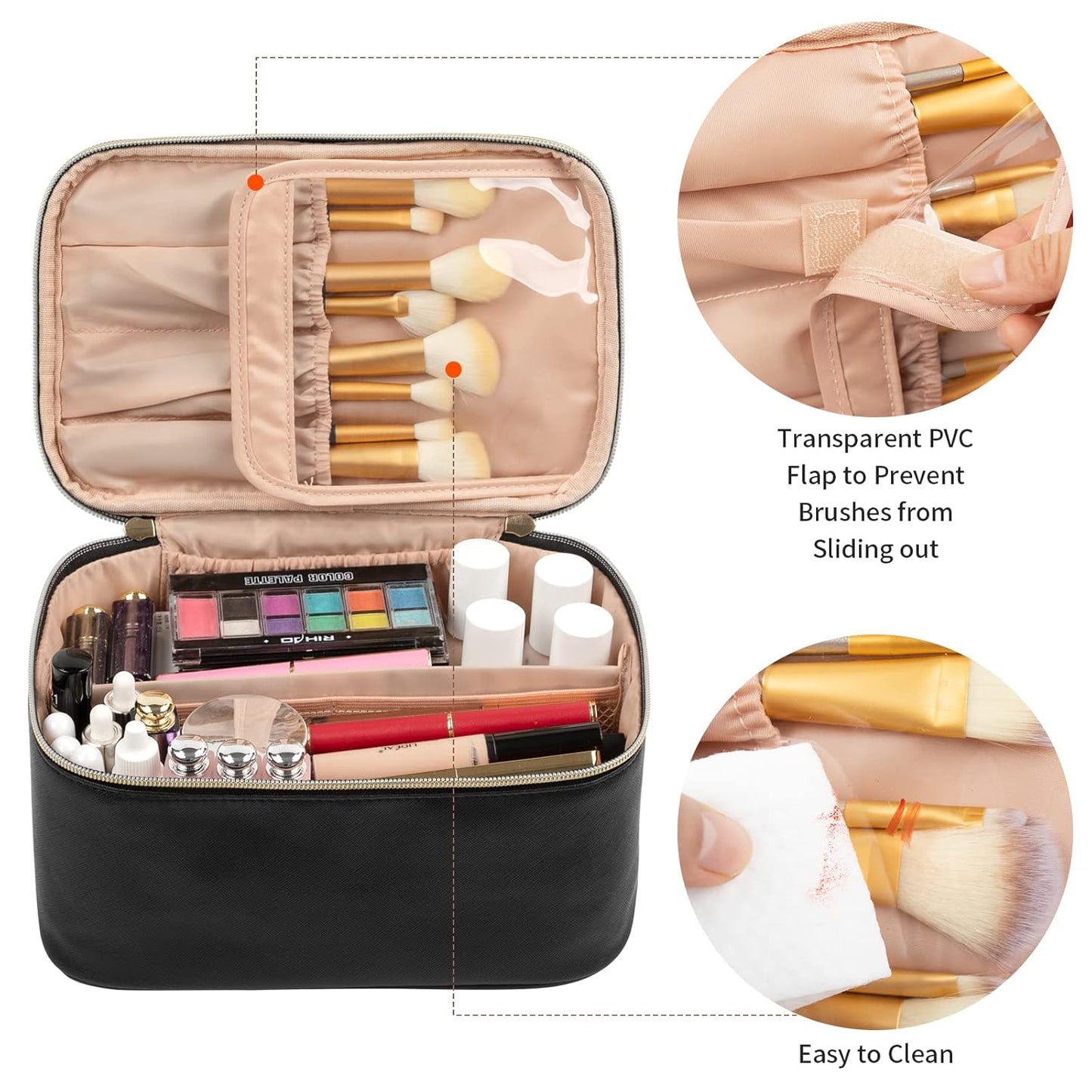 Make-up Organizer Reisformaat met Opslag Compartimenten