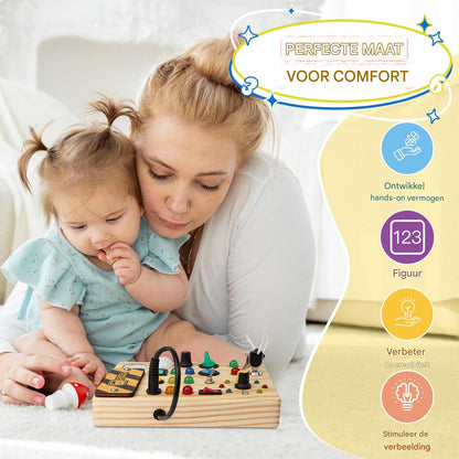 Montessori Speelbord voor Peuters Lerend en Interactief