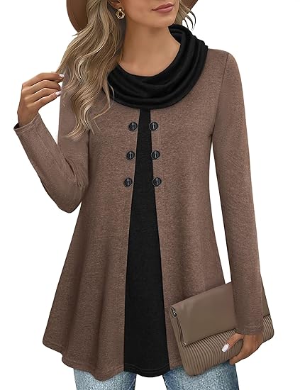 Dames Sweatshirt Colorblock Pullover Zacht en Stijlvol