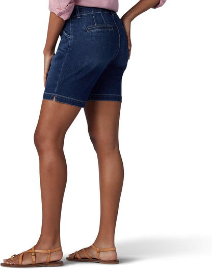 Iconische 7" Chino Walkshort voor Stijlbewuste Dames
