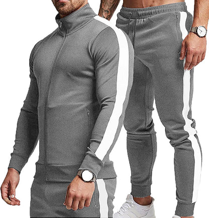 Heren Trainingspak Comfortabel Sportief Joggingpak Logan