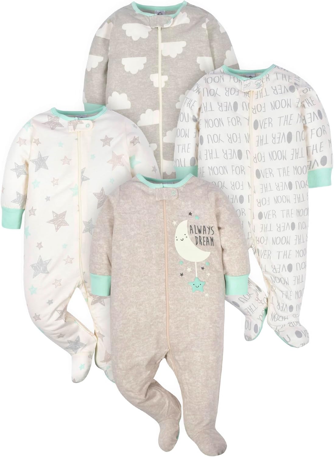 Baby Slaappakje Jongens Met Voetjes Warm en Zacht