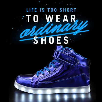 LED Sneakers met Verlichting Oplaadbaar voor Dames en Heren