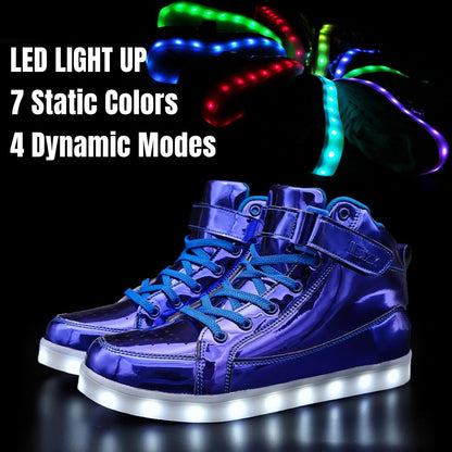 LED Sneakers met Verlichting Oplaadbaar voor Dames en Heren