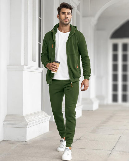 Heren Trainingspak Comfortabel Sport Broek en Jacket