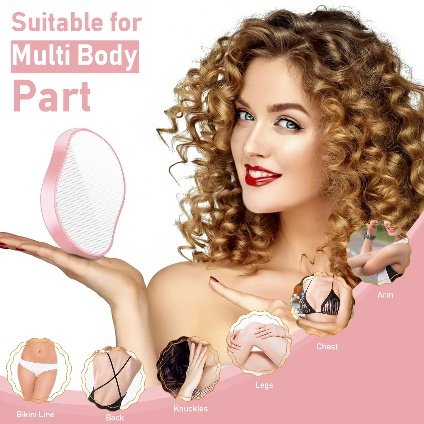 Epilator Hair Remover Pijnloos en Herbruikbaar