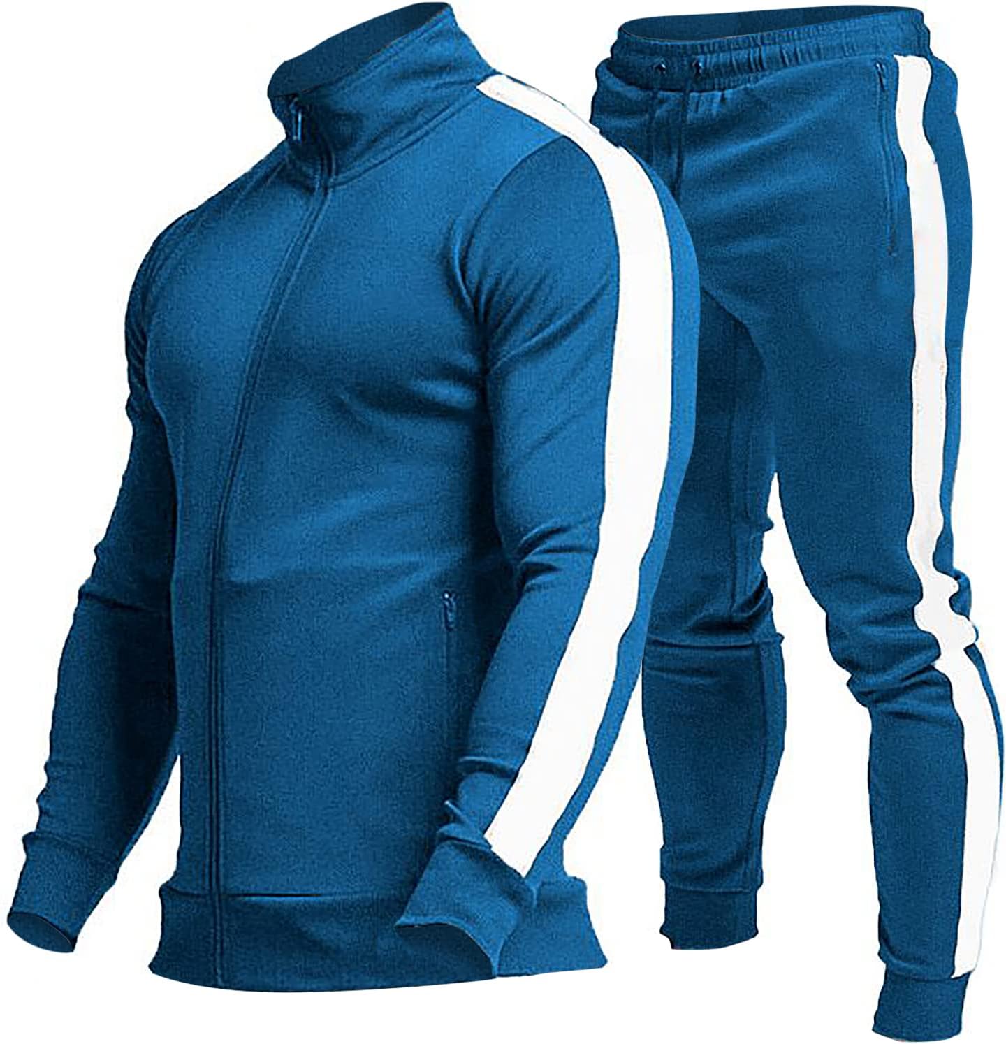 Heren Trainingspak Comfortabel Sportief Joggingpak Logan