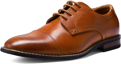 Herenschoenen Wingtip Klassiek Leer Zwart - Mode Vibes