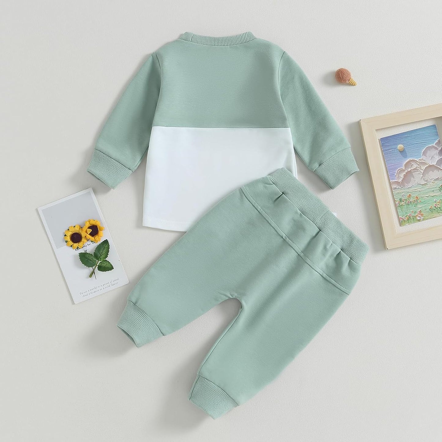 Winter Baby Outfit - Sweatshirt en Broek Set