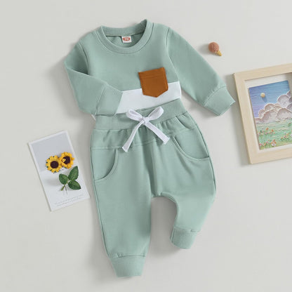 Winter Baby Outfit - Sweatshirt en Broek Set