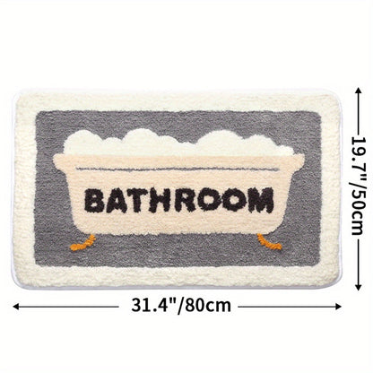 Badkamermat Antislip Superabsorberend voor Douche en Vloer