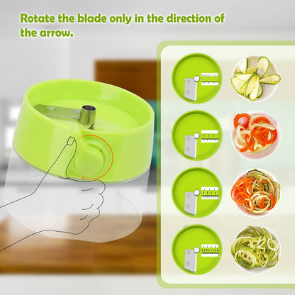 Groente Spiraalsnijder 4-in-1 Zoodle Maker