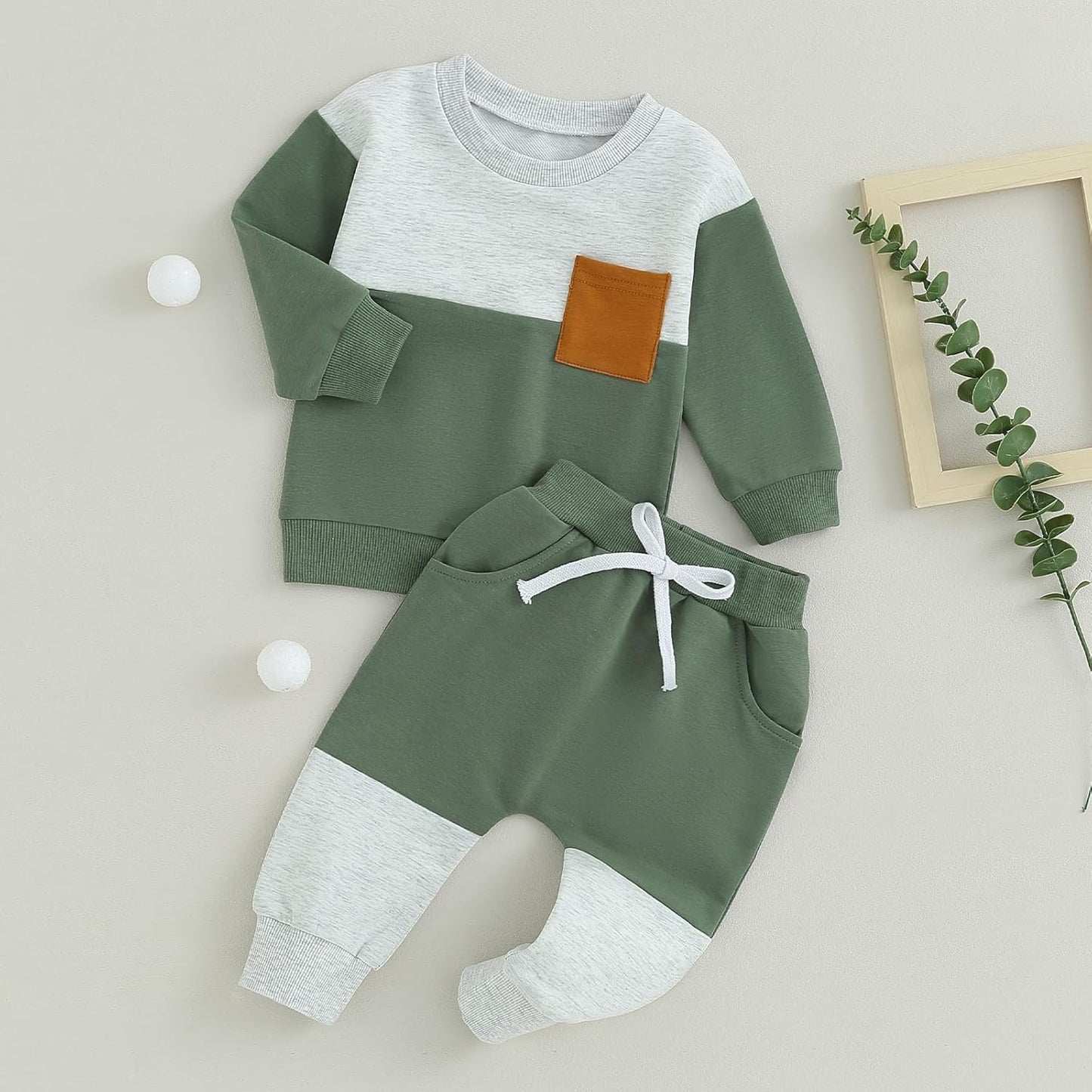 Winter Baby Outfit - Sweatshirt en Broek Set