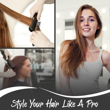 Styling Kam voor Glad Haar met Föhn Functie