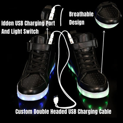 LED Sneakers met Verlichting Oplaadbaar voor Dames en Heren