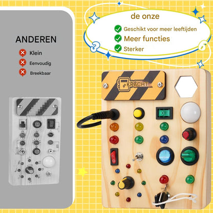 Montessori Speelbord voor Peuters Lerend en Interactief